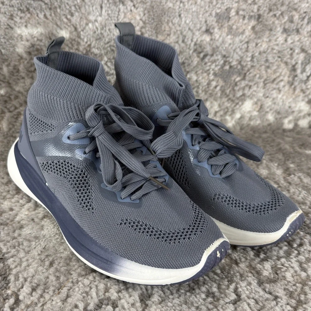 Danskin Size 8.5 Gray Athleisure Lace‎ Up Sneakers Tennis Shoes 'Fearless' Shoes